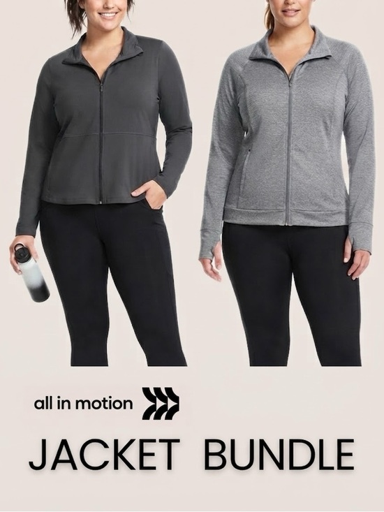 all in motion Jackets & Blazers - ♠️ Jacket Bundle • Great 
All In Motion • Women’s Full Zip Performance Jacket
